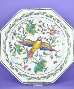 Wandbord met vogel - Asueda Hand-Painted Portugal - aardewerk