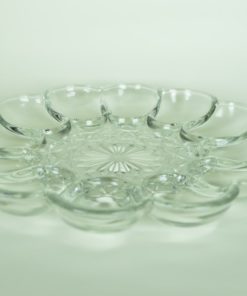 Eierbord - kleurloos glas