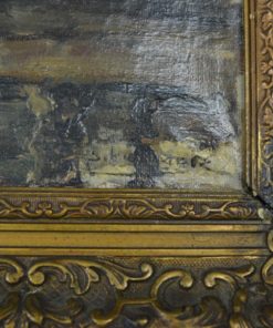 Kunstenaar Simon Kramer - Schilderij van een kerk