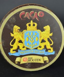 Cacao blik Van Houten - 1980