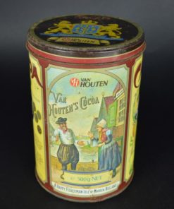 Cacao blik Van Houten - 1980
