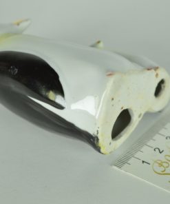 Pinguïn met jong - porselein