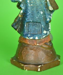 Mariabeeld met kind op maansikkel - steen