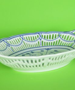 Opengewerkte broodschaal Blau Saks Kahla - porselein