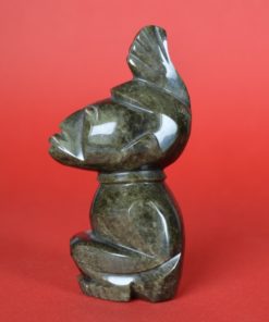 Mexicaanse krijger van goud obsidiaan
