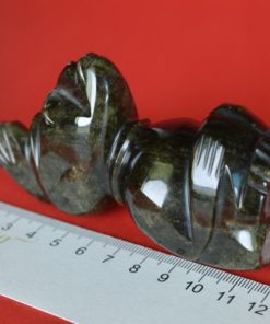 Mexicaanse krijger van goud obsidiaan