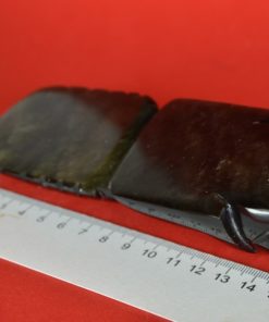 Mexicaanse Indiaan met hoofdtooi - goud obsidiaan