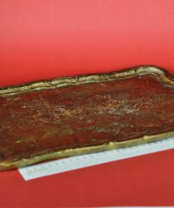 Dienblad Papier-maché - goudkleurig