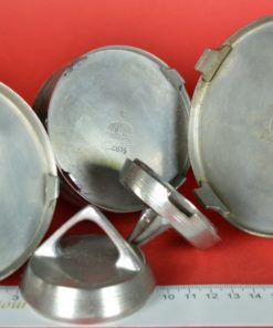 Art Deco Theepot, suikerpot en melkkan - Daalderop - Tin