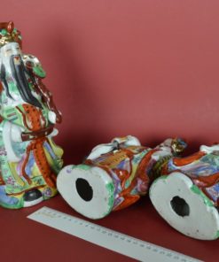 Fu Lu Shou drie Chinese geluksgoden - porselein