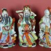 Fu Lu Shou drie Chinese geluksgoden - porselein