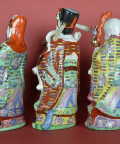 Fu Lu Shou drie Chinese geluksgoden - porselein