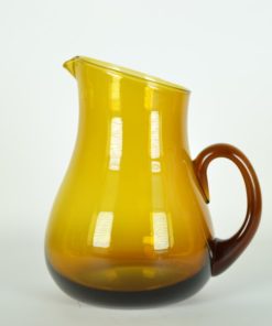 Sangria kan amberkleurig glas