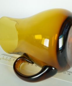 Sangria kan amberkleurig glas