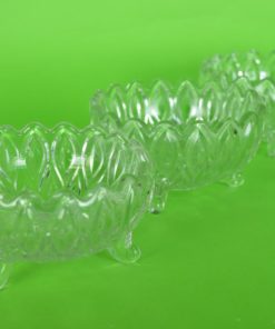 Schaaltjes Lausitzer glas Orion - klein set van 3