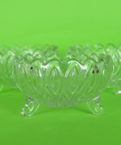 Schaaltjes Lausitzer glas Orion - klein set van 3