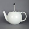 Bodum theepot met RVS filter - Porselein wit - 1 liter