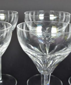 Glazen kristal, groot kleurloos - set van 4