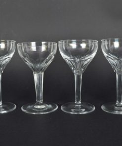 Glazen kristal, kleiner - set van 4