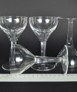 Glazen kristal, kleiner - set van 4