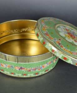 Koektrommel groen mozaiek - metaal