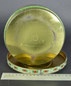 Koektrommel groen mozaiek - metaal