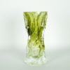 Vaas - kleurloos en mosgroen kristal