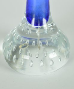 Spijkervaas - blauw kristal