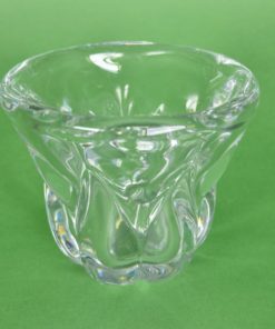 Vaas van dik kristal