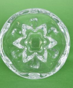 Vaas van dik kristal