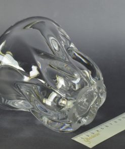 Vaas van dik kristal