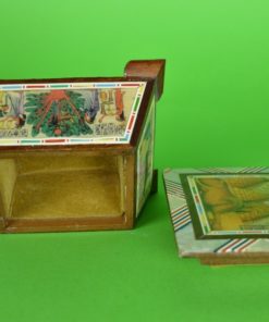 Doosje met voorstellingen uit het antieke Egypte - hout