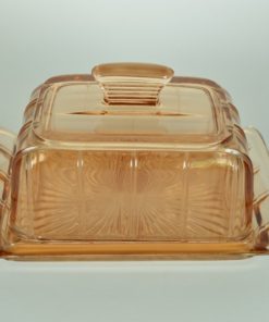 Botervloot roze glas