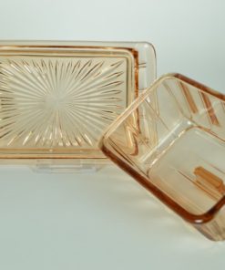 Botervloot roze glas