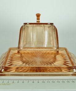 Botervloot roze glas