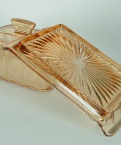 Botervloot roze glas