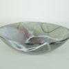 Schotel grijs met wit - Murano glas