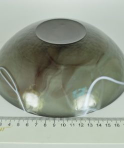 Schotel grijs met wit - Murano glas