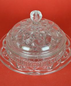 Bonbonnière met brede rand - glas