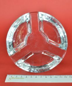 Theelicht van massief glas