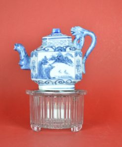 Theelicht verticale streep - glas