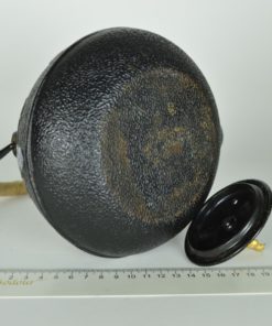 Theepot met bloemen en vogel - gietijzer