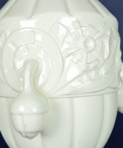 Tafellamp Bloemknop Art Deco - keramiek