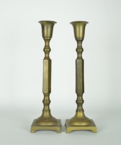 Koperen kandelaren - set van 2