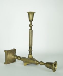 Koperen kandelaren - set van 2