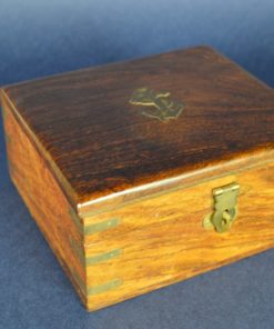 Scheepvaart Marine Sextant, kompas en zonnewijzer - koper en hout