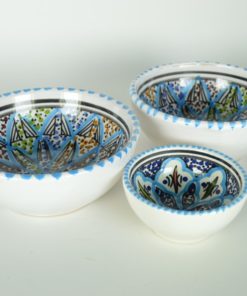Marokkaanse / Spaanse tapas schaaltjes - aardewerk