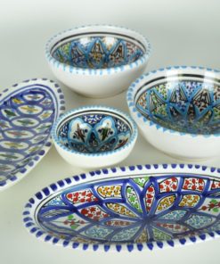 Marokkaanse / Spaanse tapas schaaltjes - aardewerk