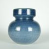 Vaas Pottery blauw geglazuurd aardewerk