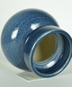 Vaas Pottery blauw geglazuurd aardewerk